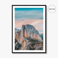 Yosemite Half Dome Fine Art Photo Print, Glacier Point, California USA, Wall Poster
