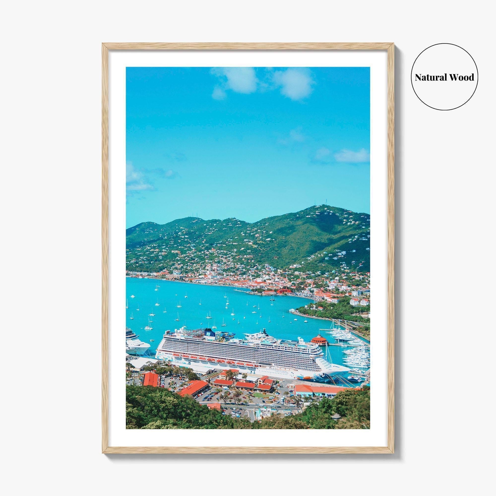 St Thomas Fine Art Photo Print, US Virgin Islands, Caribbean Wall Decor Poster