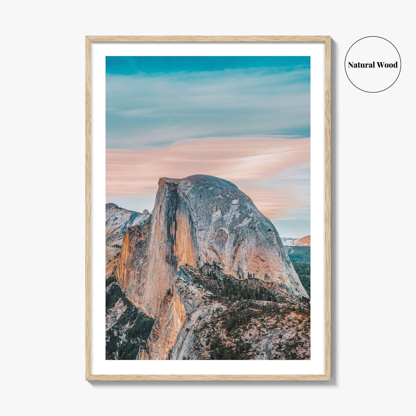 Yosemite Half Dome Fine Art Photo Print, Glacier Point, California USA, Wall Poster