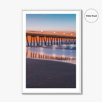 Wrightsville Beach Fine Art Photo Print, Wilmington NC, North Carolina Pier, Wall Decor