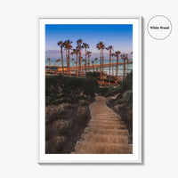 San Clemente Fine Art Photo Print, Pier, Orange County California USA Wall Decor Poster