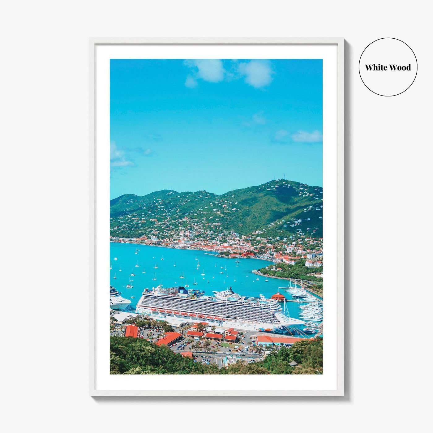 St Thomas Fine Art Photo Print, US Virgin Islands, Caribbean Wall Decor Poster