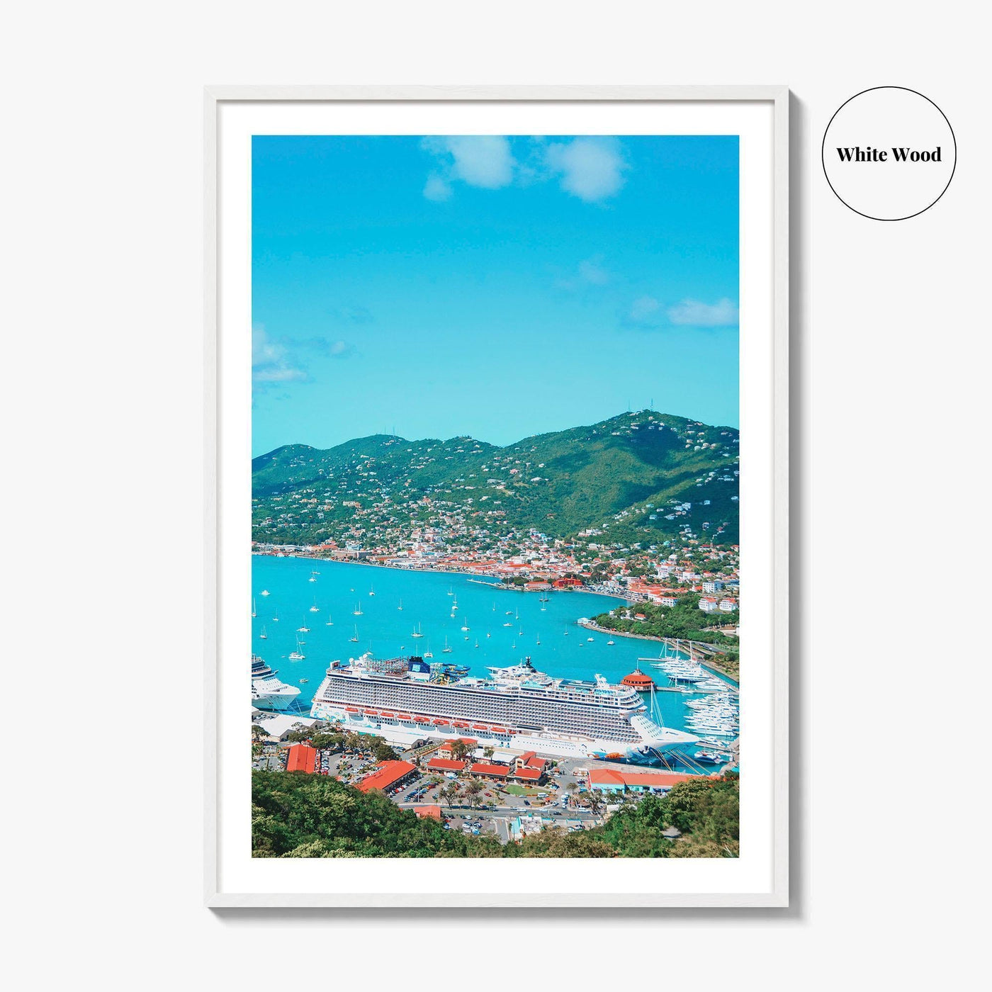 St Thomas Fine Art Photo Print, US Virgin Islands, Caribbean Wall Decor Poster