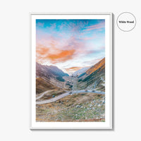 Transfagarasan Highway Fine Art Photo Print, Carpathian Mountains Romania Poster, Fagaras, Europe Wall Decor