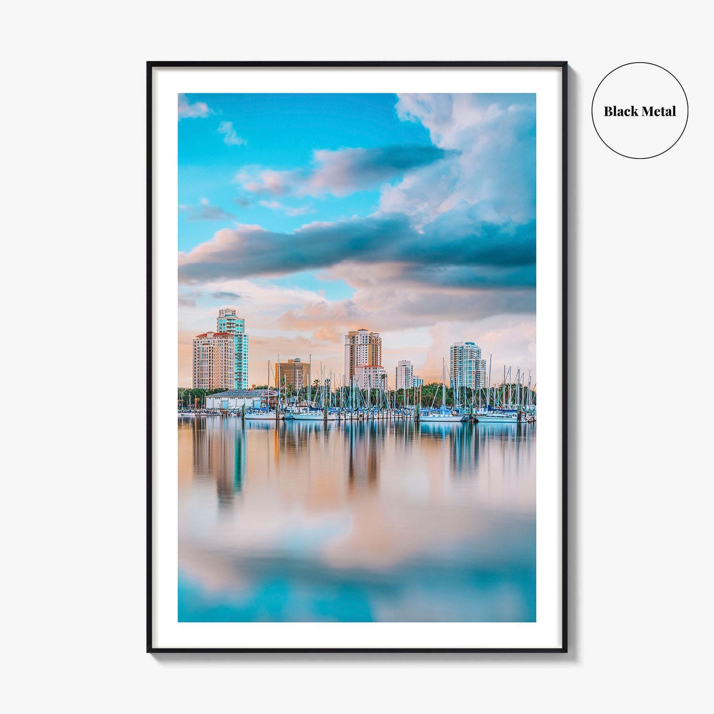 St Petersburg Florida Skyline Fine Art Photo Print, Wall Poster, USA City