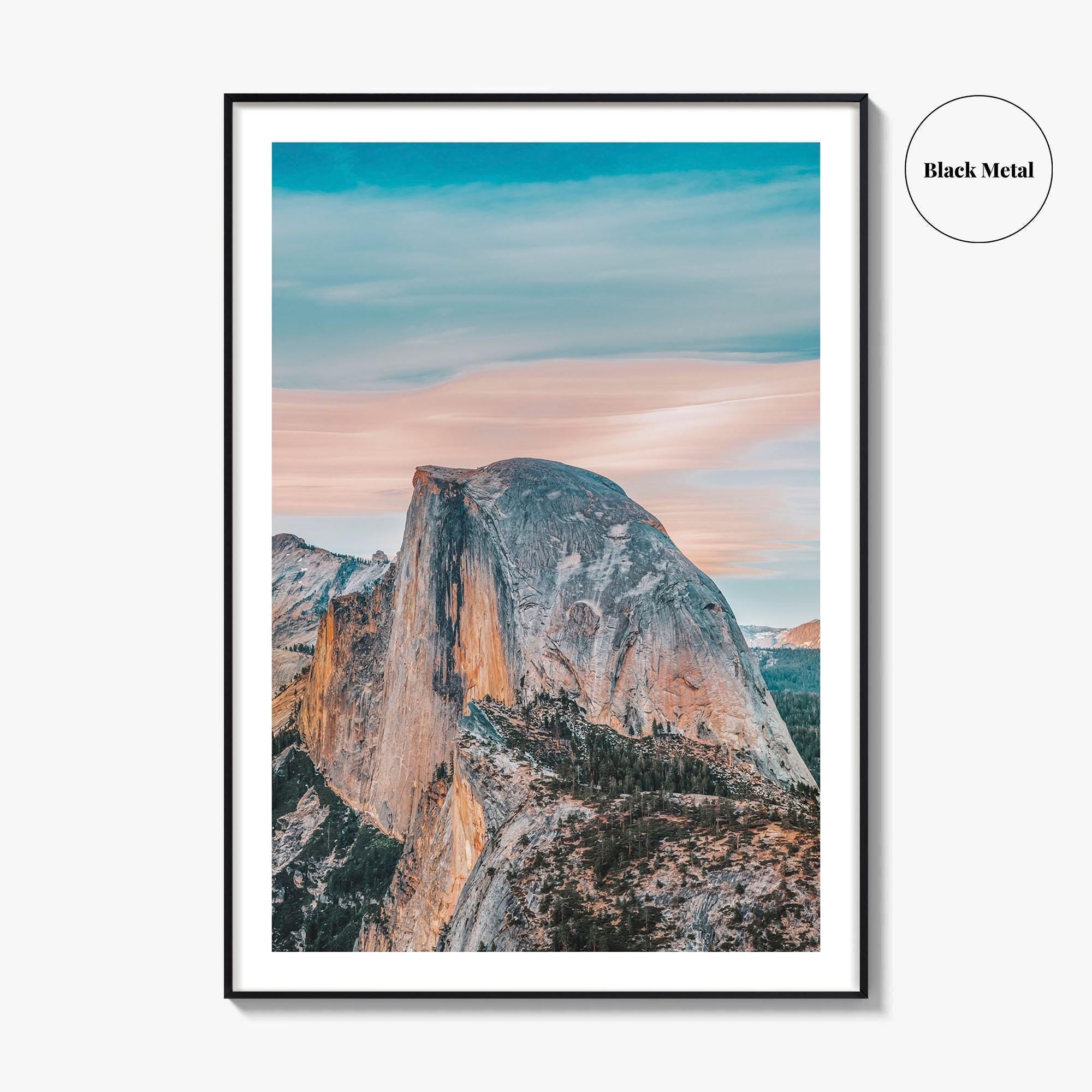 Yosemite Half Dome Fine Art Photo Print, Glacier Point, California USA, Wall Poster