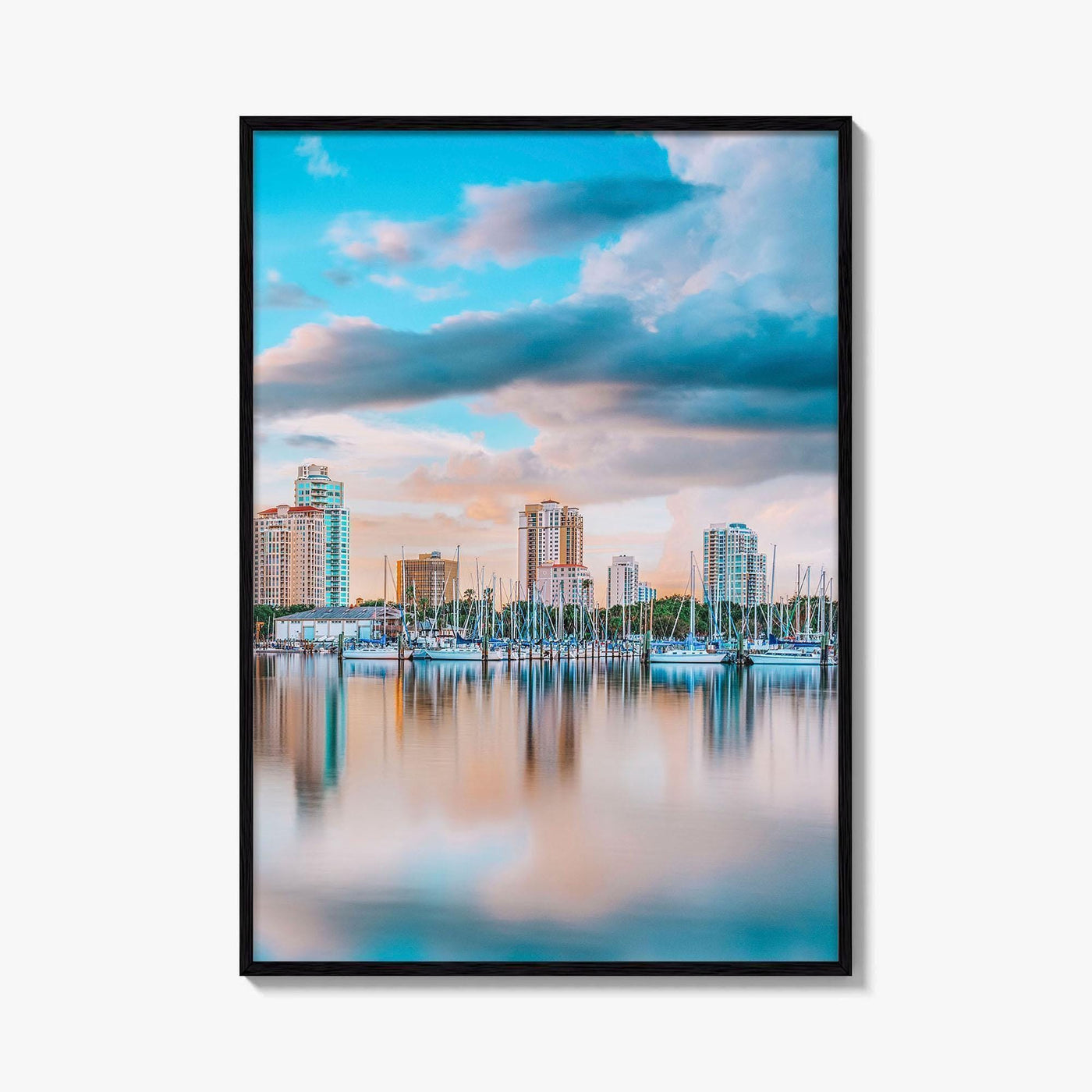 St Petersburg Florida Skyline Fine Art Photo Print, Wall Poster, USA City