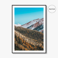 Telluride Fine Art Photo Print, Colorado USA, San Juan Mountains, Photo Poster
