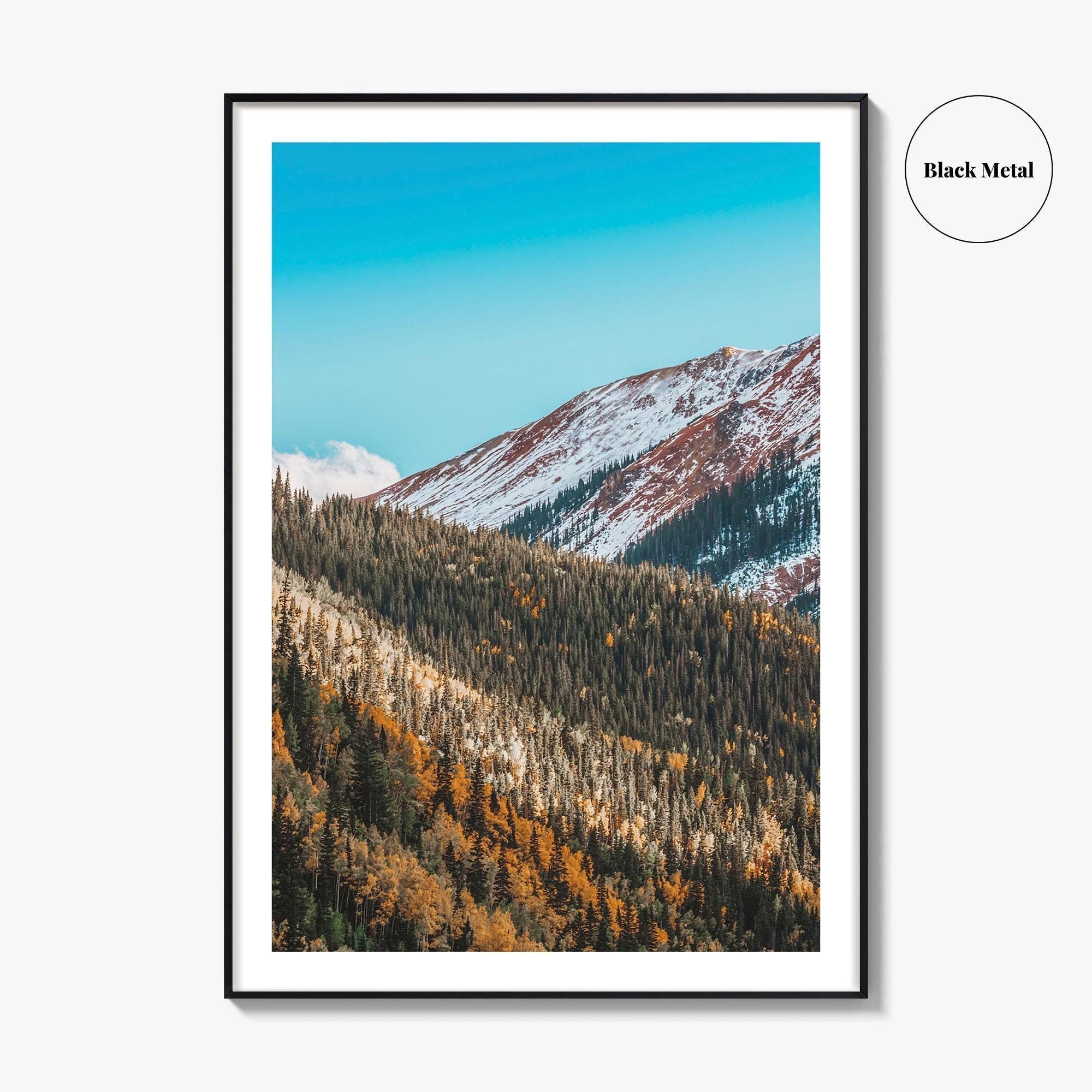 Telluride Fine Art Photo Print, Colorado USA, San Juan Mountains, Photo Poster