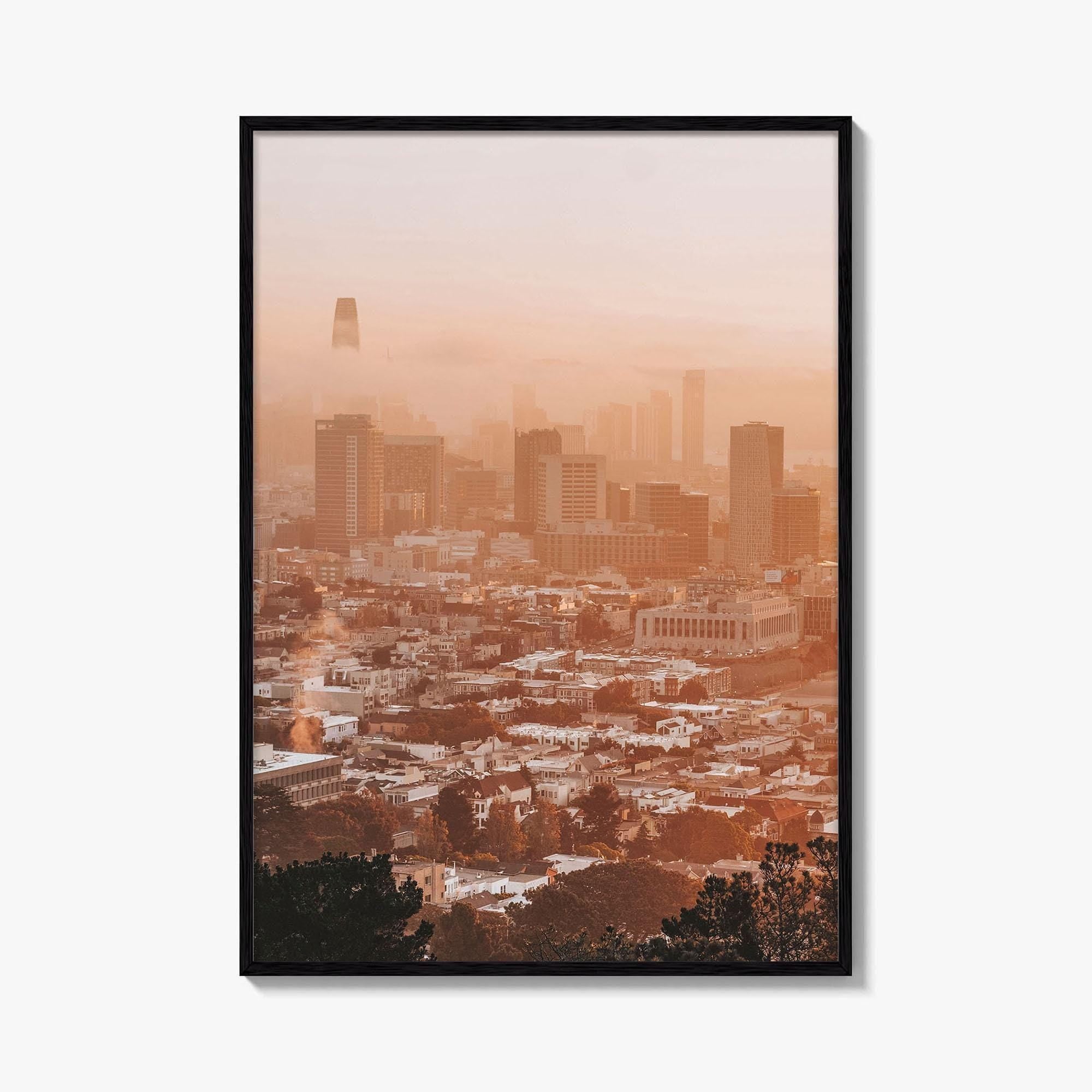 San Francisco Skyline Fine Art Photo Print, Wall Poster, California, USA, Bay Area