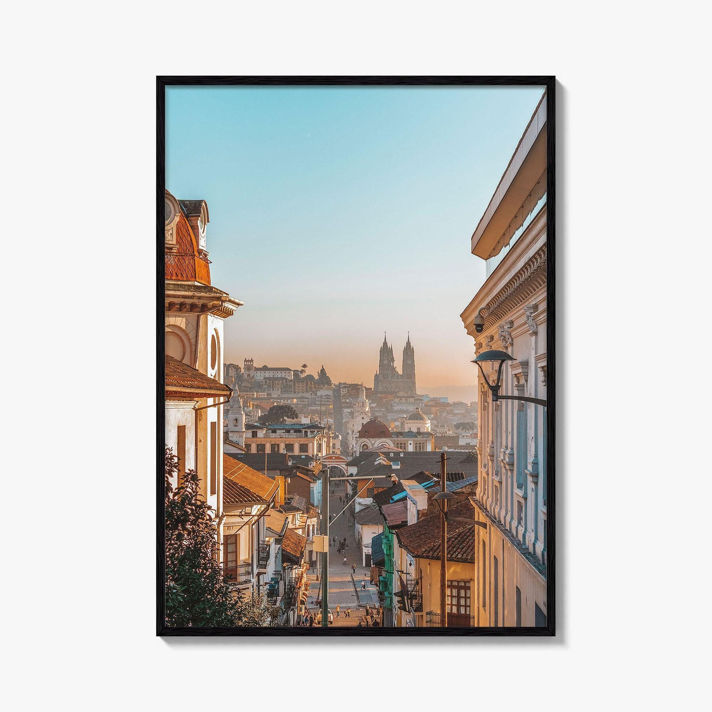 Quito Skyline Fine Art Photo Print, Wall Decor Poster, Ecuador City Photo