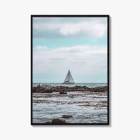 Rancho Palos Verdes Fine Art Photo Print, California Coast, Sailboat, Wall Art, USA