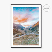 Transfagarasan Highway Fine Art Photo Print, Carpathian Mountains Romania Poster, Fagaras, Europe Wall Decor