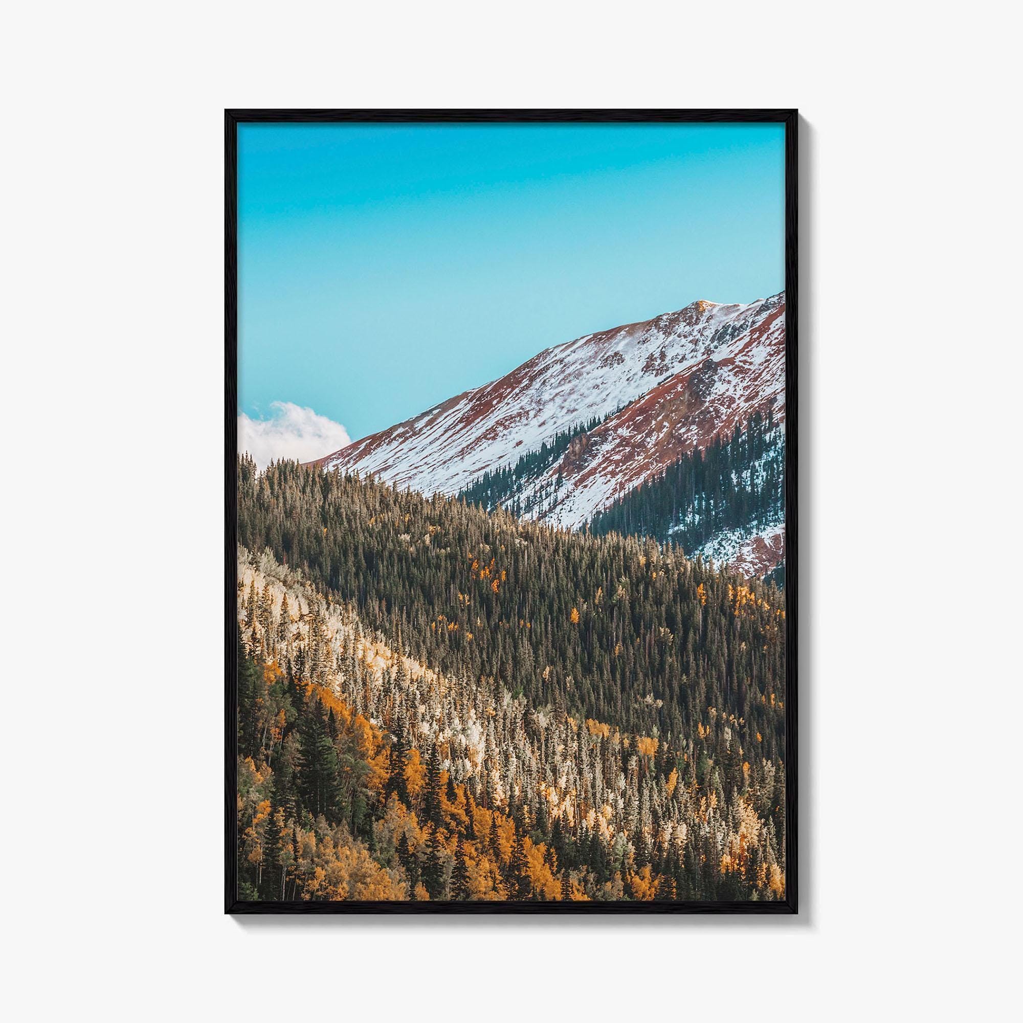 Telluride Fine Art Photo Print, Colorado USA, San Juan Mountains, Photo Poster
