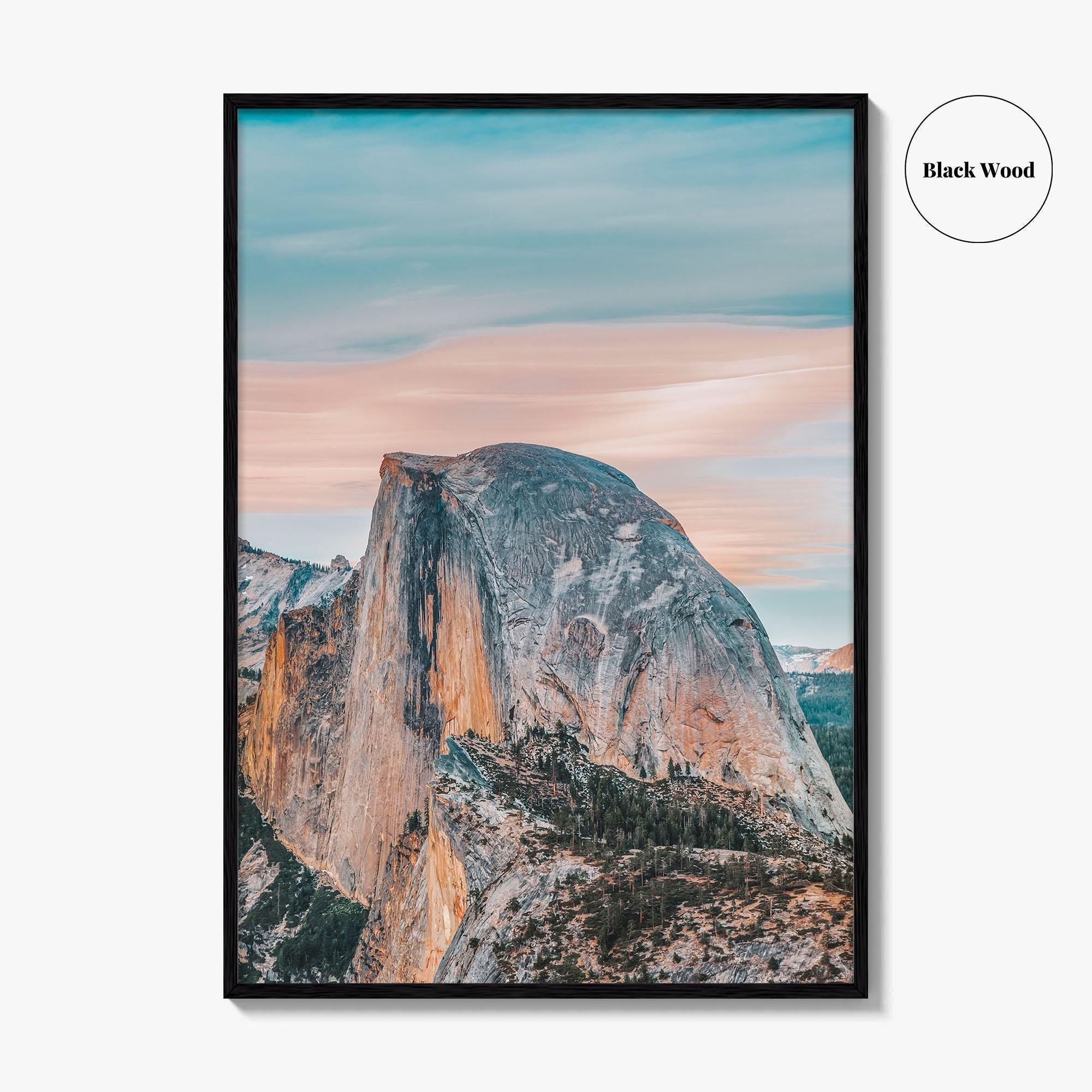 Yosemite Half Dome Fine Art Photo Print, Glacier Point, California USA, Wall Poster