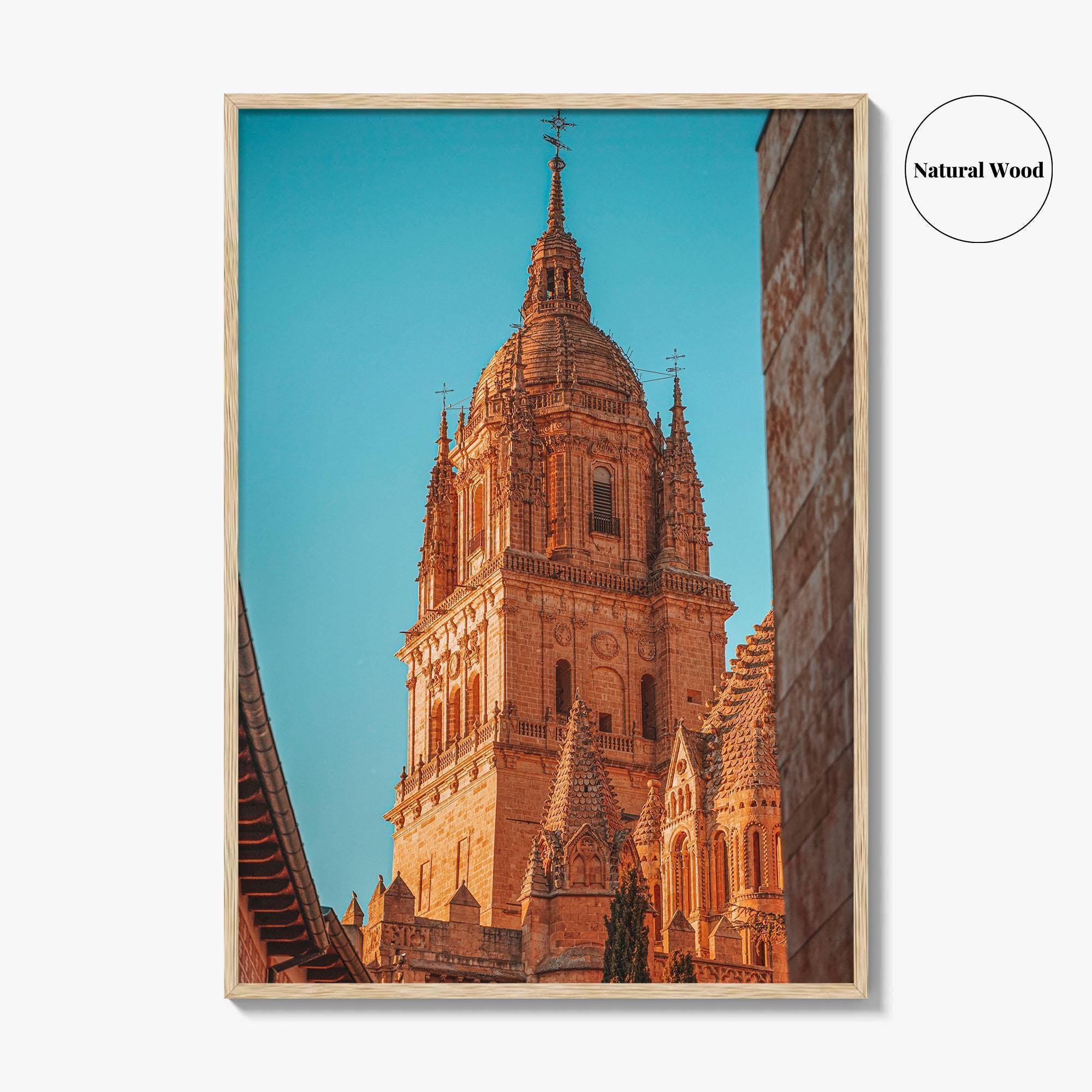 Salamanca Fine Art Photo Print, Cathedral, Spain Wall Decor Poster, Castile and Leon