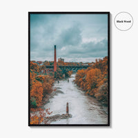 Rochester New York Fine Art Photo Print, Genesee River, Autumn, Wall Poster