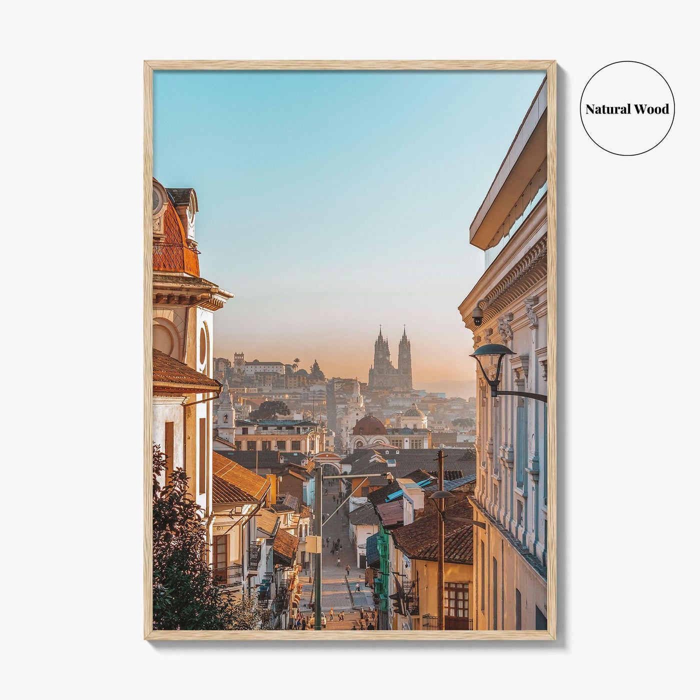 Quito Skyline Fine Art Photo Print, Wall Decor Poster, Ecuador City Photo
