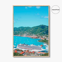 St Thomas Fine Art Photo Print, US Virgin Islands, Caribbean Wall Decor Poster
