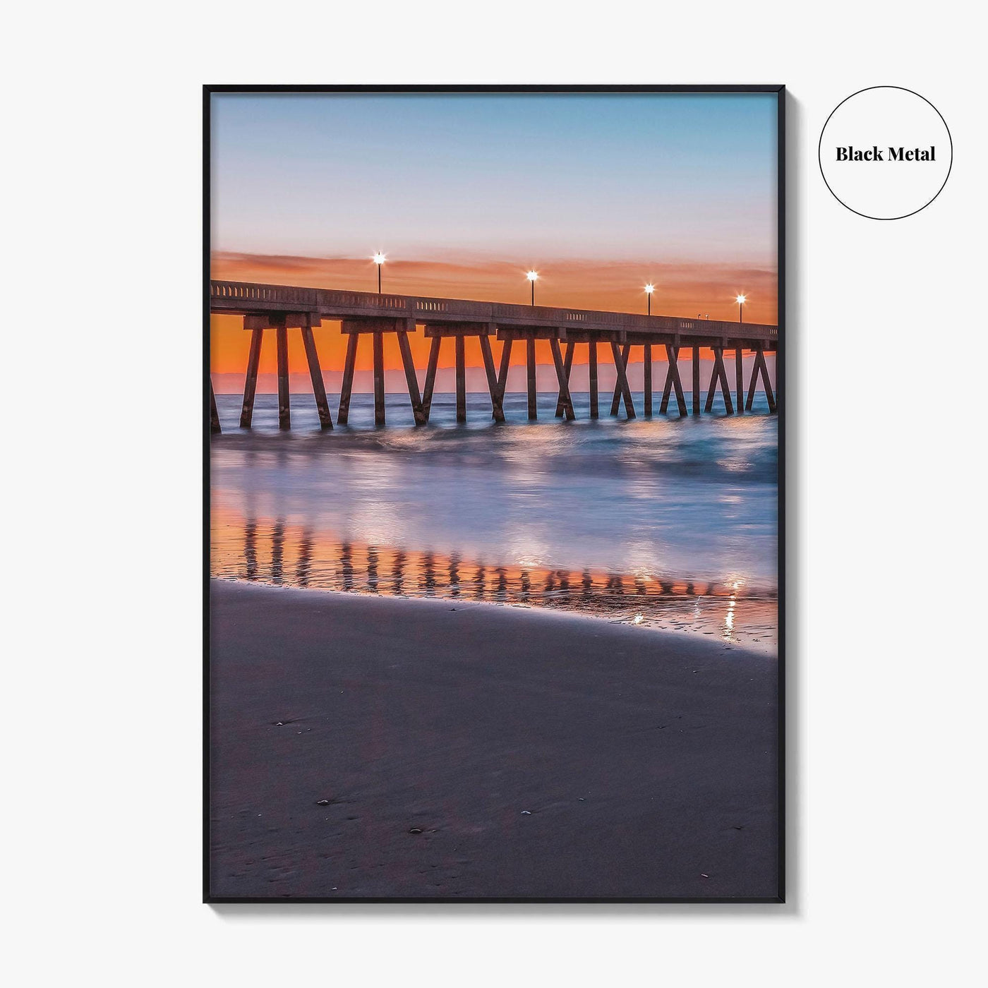 Wrightsville Beach Fine Art Photo Print, Wilmington NC, North Carolina Pier, Wall Decor
