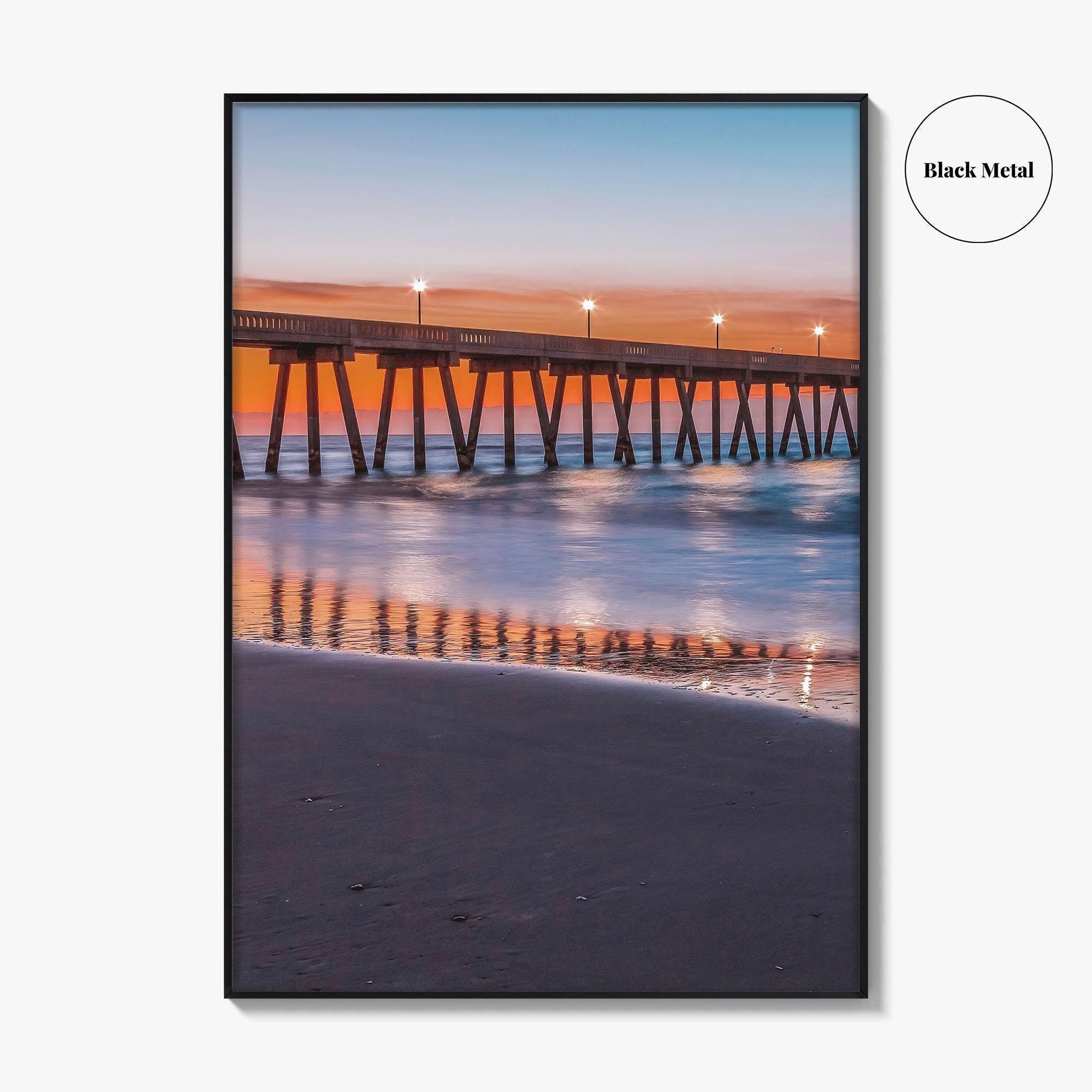 Wrightsville Beach Fine Art Photo Print, Wilmington NC, North Carolina Pier, Wall Decor