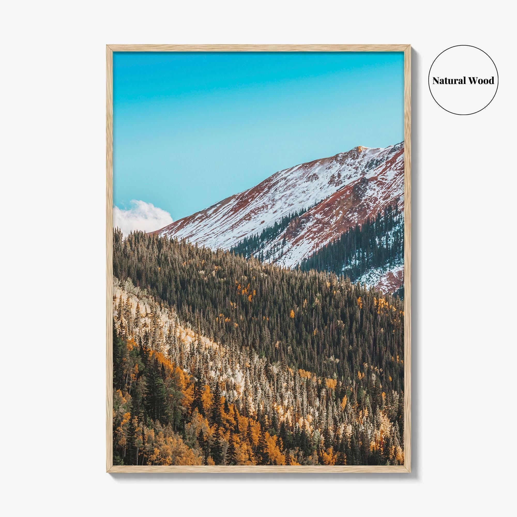 Telluride Fine Art Photo Print, Colorado USA, San Juan Mountains, Photo Poster