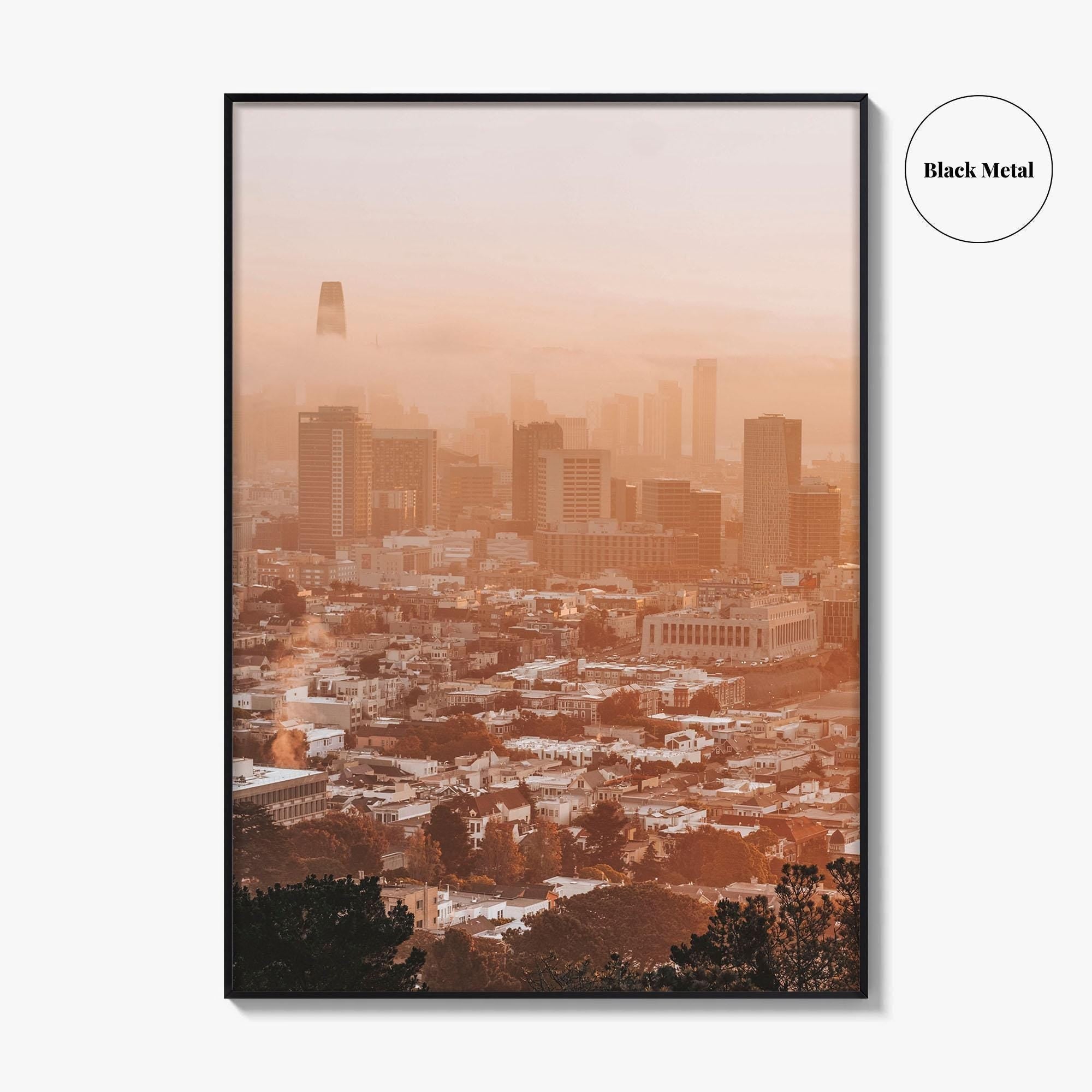 San Francisco Skyline Fine Art Photo Print, Wall Poster, California, USA, Bay Area