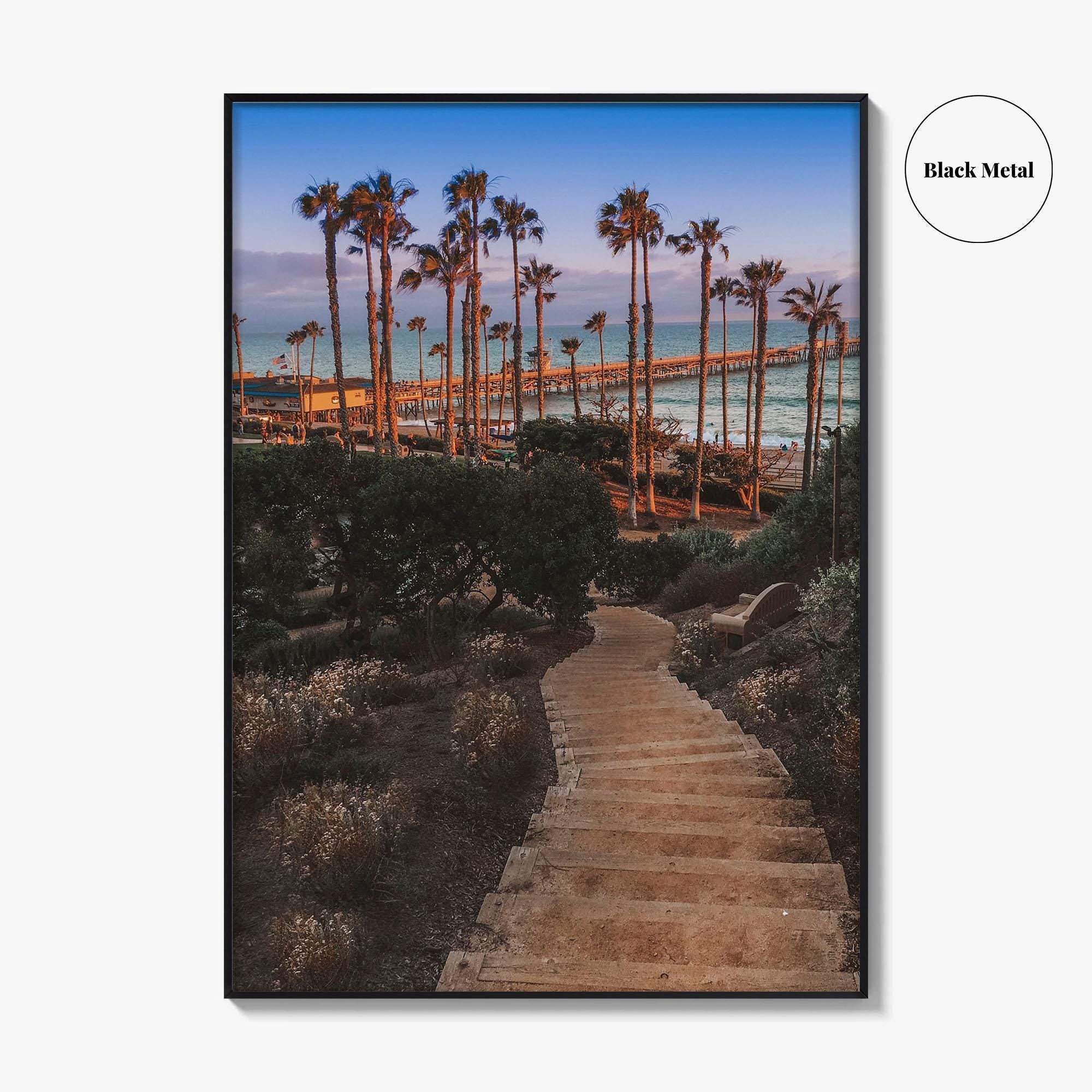 San Clemente Fine Art Photo Print, Pier, Orange County California USA Wall Decor Poster