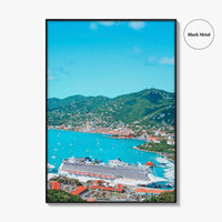 St Thomas Fine Art Photo Print, US Virgin Islands, Caribbean Wall Decor Poster