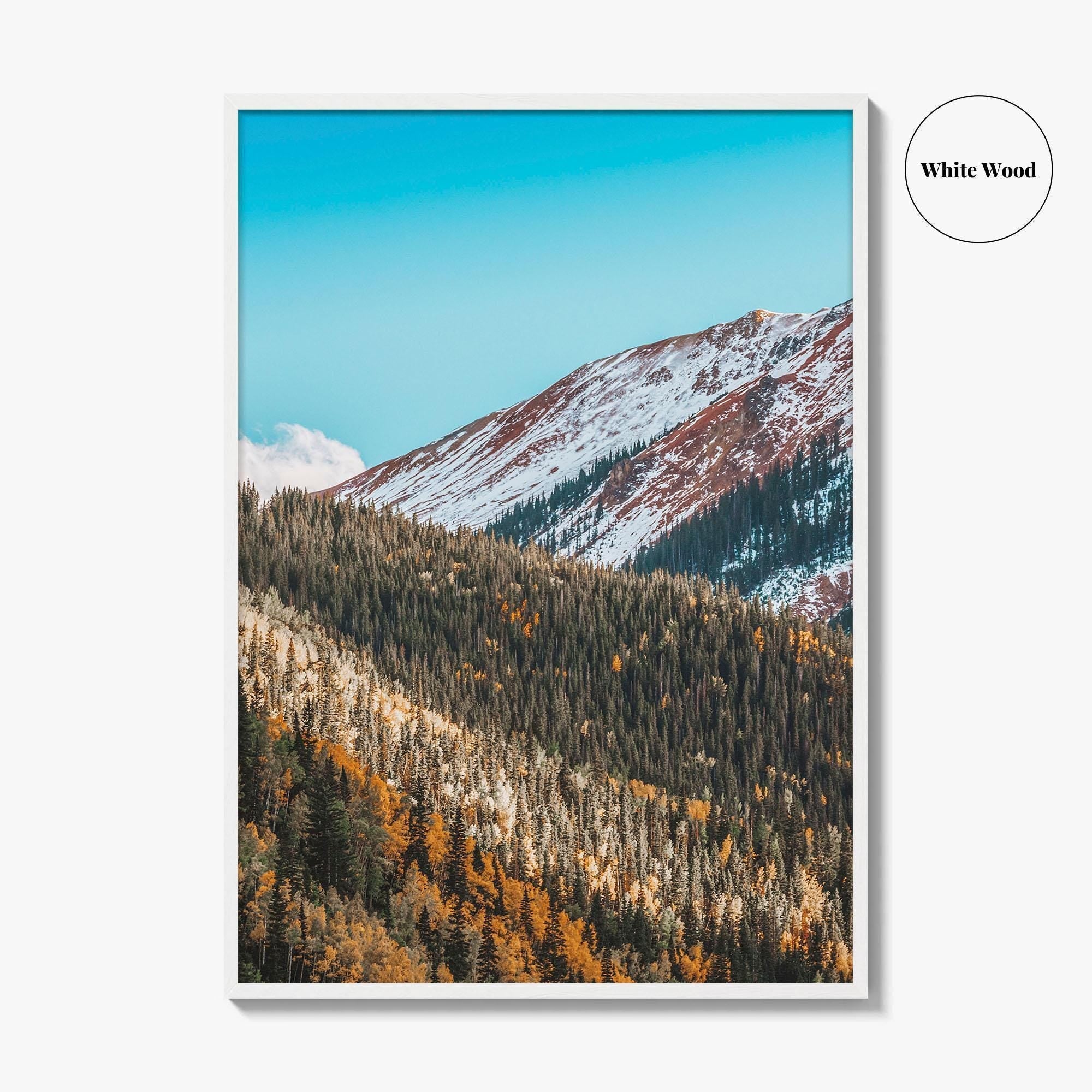 Telluride Fine Art Photo Print, Colorado USA, San Juan Mountains, Photo Poster