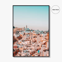 Santorini Fine Art Photo Print, Fira Thira Greece, Greek Island Wall Decor Poster