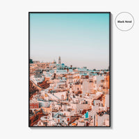 Santorini Fine Art Photo Print, Fira Thira Greece, Greek Island Wall Decor Poster
