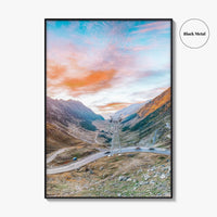 Transfagarasan Highway Fine Art Photo Print, Carpathian Mountains Romania Poster, Fagaras, Europe Wall Decor