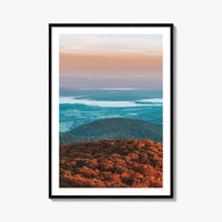 Shenandoah National Park Skyline Fine Art Photo Print, Drive, Hogback Overlook, Virginia, USA