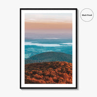 Shenandoah National Park Skyline Fine Art Photo Print, Drive, Hogback Overlook, Virginia, USA