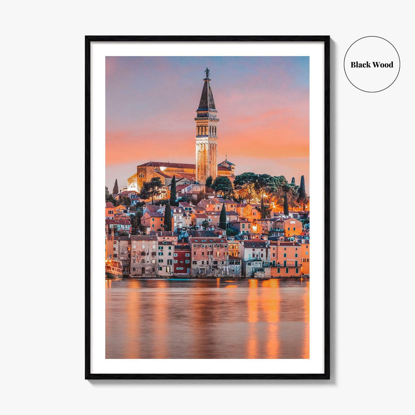 Rovinj Fine Art Photo Print, Istria Croatia, Adriatic Sea Rovigno Wall Decor Poster