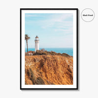 Redondo Beach Fine Art Photo Print, Lighthouse, Los Angeles, California, USA, Wall Decor, Poster