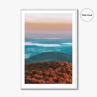 Shenandoah National Park Skyline Fine Art Photo Print, Drive, Hogback Overlook, Virginia, USA