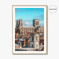 York Minster Cathedral England Fine Art Photo Print, UK Poster, Wall Decor