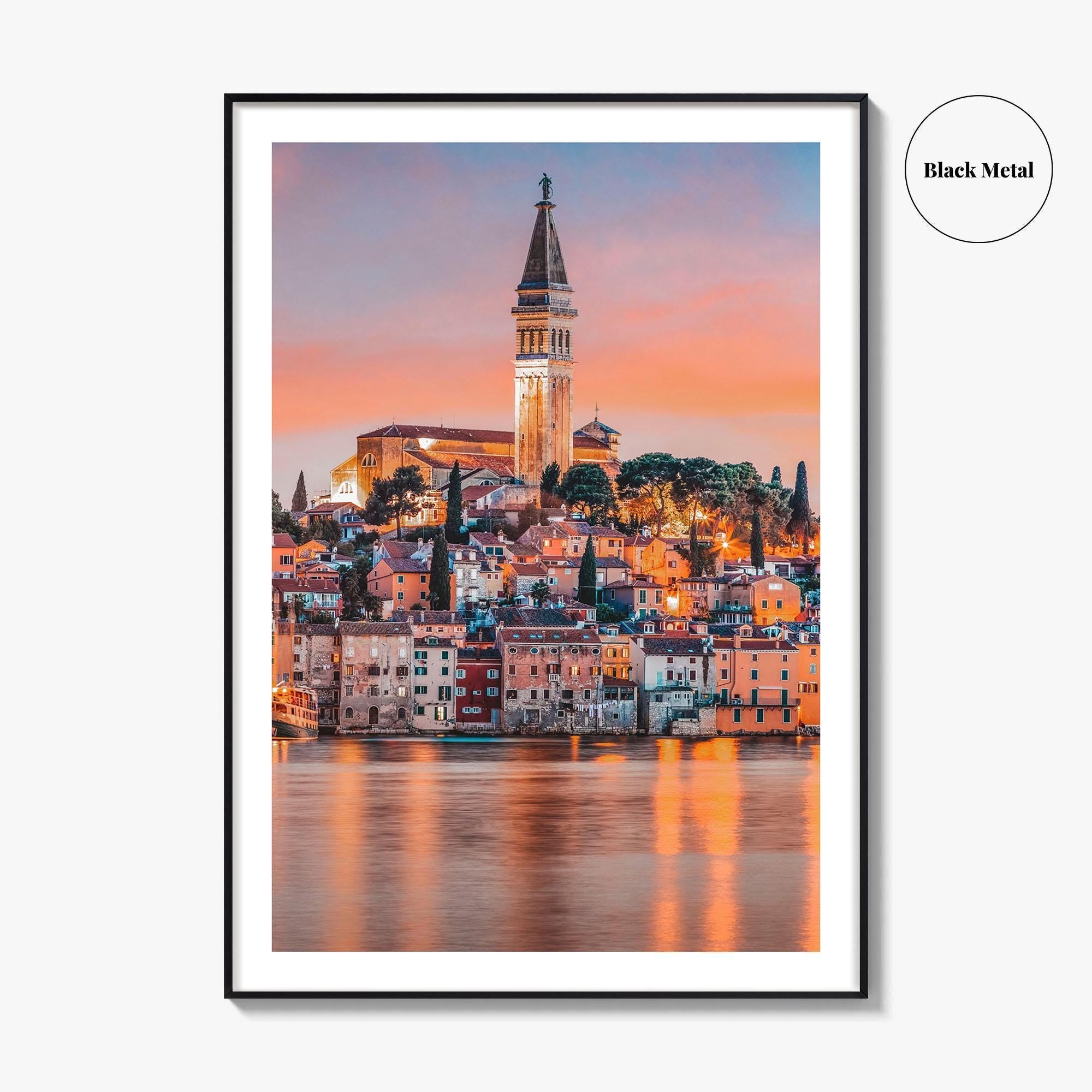 Rovinj Fine Art Photo Print, Istria Croatia, Adriatic Sea Rovigno Wall Decor Poster