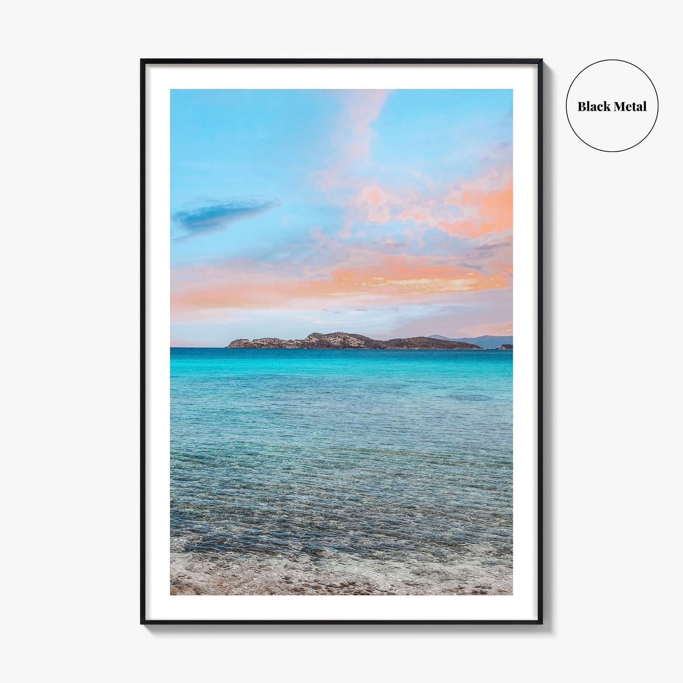 Saint Thomas Turquoise Fine Art Photo Print, Sapphire Beach, US Virgin Islands Wall Poster