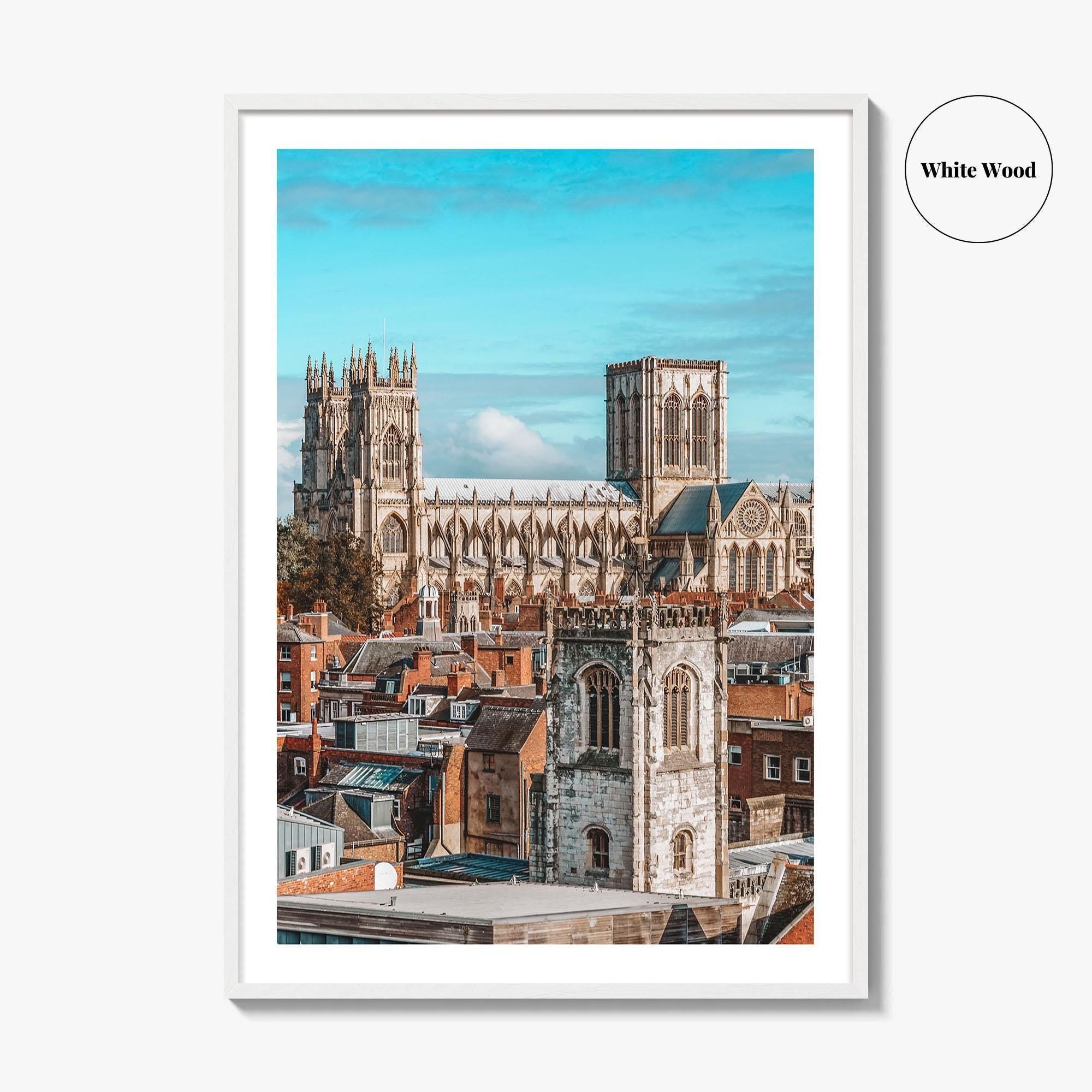 York Minster Cathedral England Fine Art Photo Print, UK Poster, Wall Decor