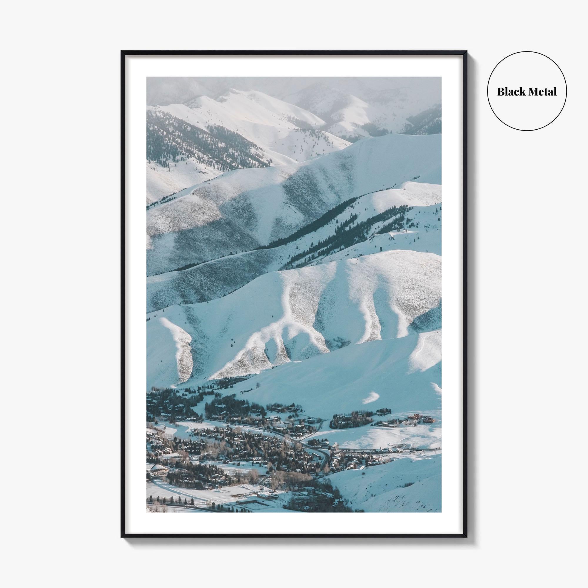 Sun Valley Fine Art Photo Print, Idaho, Ketchum, USA, Wall Decor, Poster