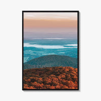 Shenandoah National Park Skyline Fine Art Photo Print, Drive, Hogback Overlook, Virginia, USA