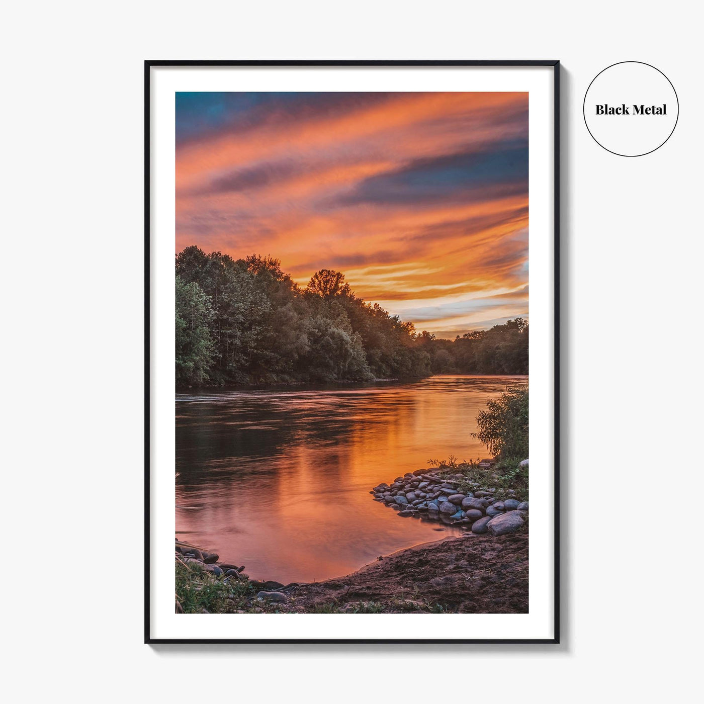 Walnutport Pennsylvania Fine Art Photo Print, Lehigh River, Northampton County, Wall Poster, USA