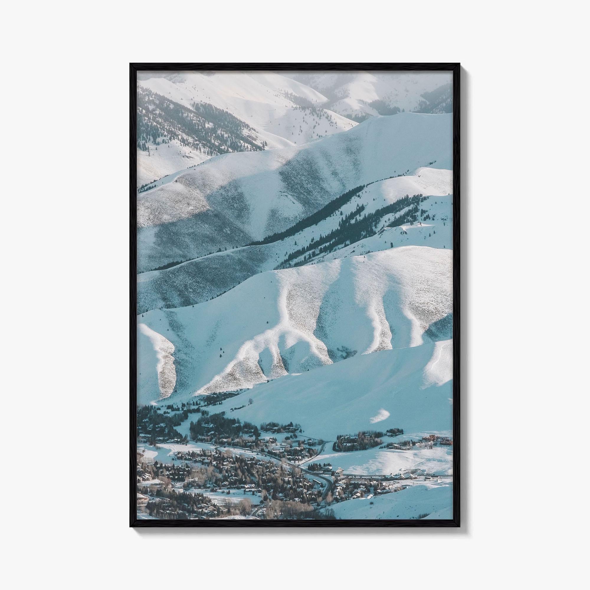 Sun Valley Fine Art Photo Print, Idaho, Ketchum, USA, Wall Decor, Poster