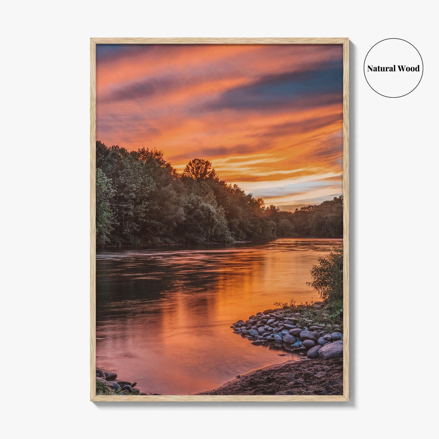 Walnutport Pennsylvania Fine Art Photo Print, Lehigh River, Northampton County, Wall Poster, USA