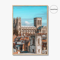 York Minster Cathedral England Fine Art Photo Print, UK Poster, Wall Decor