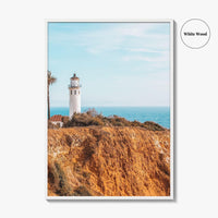 Redondo Beach Fine Art Photo Print, Lighthouse, Los Angeles, California, USA, Wall Decor, Poster