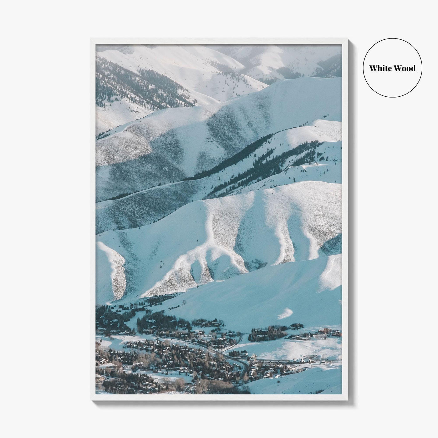 Sun Valley Fine Art Photo Print, Idaho, Ketchum, USA, Wall Decor, Poster